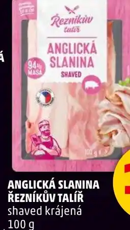 Penny Market Anglická slanina řezníkův talíř nabídka