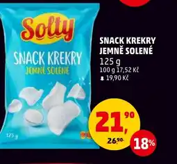 Penny Market Snack krekry jemně solené nabídka