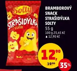 Penny Market Bramborový snack strašidýlka solty nabídka
