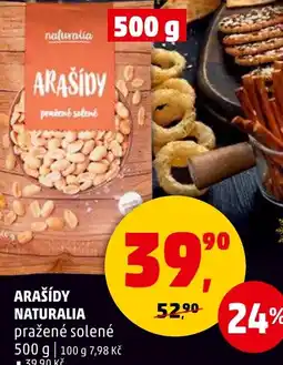 Penny Market Arašidy Naturalia nabídka