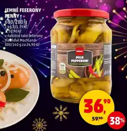 Penny Market Jemné feferony penny nabídka
