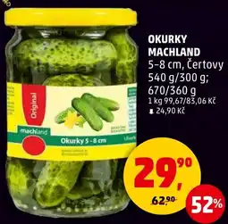 Penny Market Okurky machland nabídka