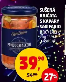 Penny Market Sušená rajčata s kapary san fabio nabídka