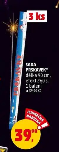 Penny Market Sada prskavek nabídka