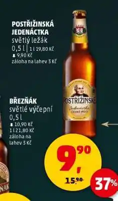 Penny Market Březňák světlé výčepní 0,5l nabídka