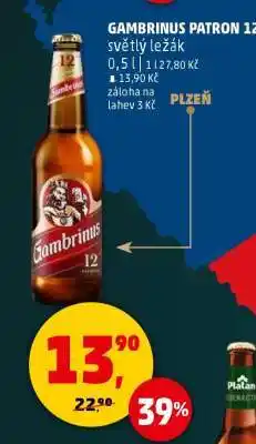 Penny Market Gambrinus Patron 12 nabídka