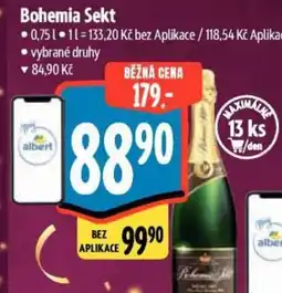 Albert Bohemia Sekt nabídka