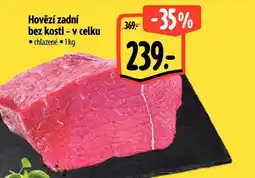 Albert Hovězí zadní bez kosti - v celku nabídka