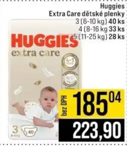 Jip Huggies Extra Care dětské plenky nabídka