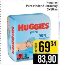 Jip Huggies Pure vlhčené ubrousky nabídka