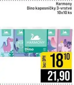 Jip Harmony Dino kapesníčky 3-vrstvé nabídka