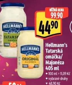 Albert Hellmann's Tatarská Omáčka/ Majonéza nabídka