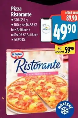 Albert Dr.Oetker Pizza Ristorante nabídka