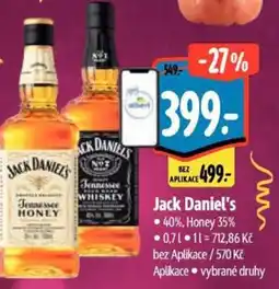 Albert Jack Daniel's nabídka