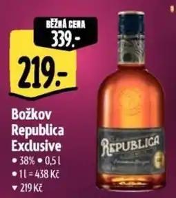 Albert Božkov Republica Exclusive nabídka