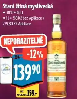 Albert Stará žitná myslivecká nabídka