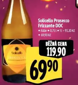 Albert Solicello Prosecco Frizzante DOC nabídka