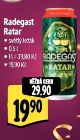 Albert Radegast Ratar nabídka