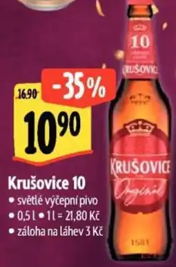 Albert Krušovice 10 nabídka