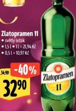 Albert Zlatopramen 11 nabídka