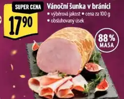 Albert Vánoční šunka v bránici nabídka