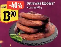 Albert Ostravská klobása nabídka