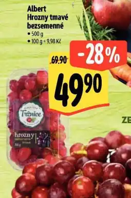 Albert Albert Hrozny tmavé bezsemenné nabídka