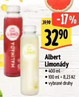 Albert Albert Limonády nabídka
