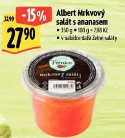 Albert Albert Mrkvový salát s ananasem nabídka