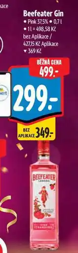 Albert Beefeater Gin Pink 37,5% 0,7 l nabídka