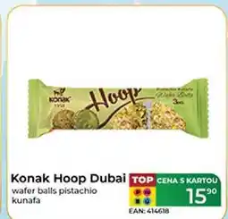 Tamda Foods Konak Hoop Dubai wafer balls pistachio kunafa nabídka