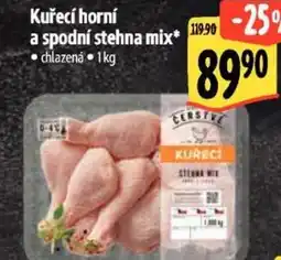 Albert Kuřecí horní a spodní stehna mix nabídka