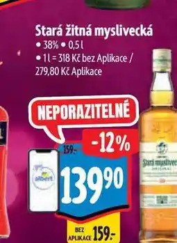 Albert Stará žitná myslivecká 0,5 l nabídka