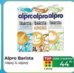Tamda Foods Alpro Barista nápoj IL sójový nabídka
