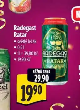 Albert Radegast 0,5 l nabídka