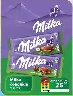 Tamda Foods Milka čokoláda 90g, 95g nabídka