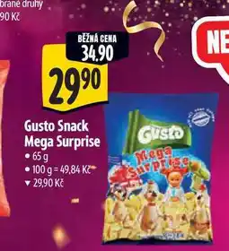 Albert Gusto Snack Mega Surprise 65 g nabídka