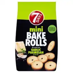 Albert 7 Days Bake Rolls Mini 80g, vybrané druhy nabídka
