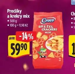 Albert Preclíky a krekry mix 500 g nabídka