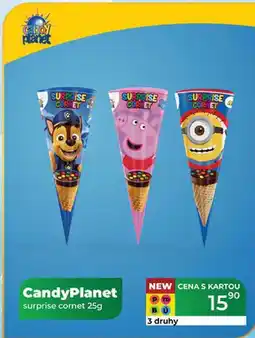 Tamda Foods CandyPlanet surprise cornet 25g nabídka