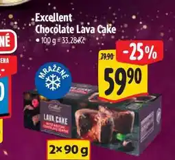 Albert Excellent Chocolate Lava Cake 2x90g nabídka