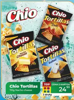 Tamda Foods Chio Tortillas 110g Nacho cheese nabídka