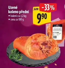 Albert Uzené koleno přední 100 g nabídka