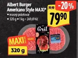 Albert Albert Burger Americano Style MAXI nabídka