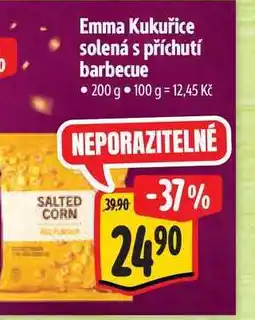 Albert Emma Kukuřice solená s příchutí barbecue 200 g nabídka