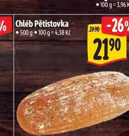 Albert Chléb Pětistovka 500 g nabídka