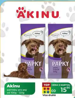 Tamda Foods Akinu pamlsky pro psy od 100g - 120g nabídka