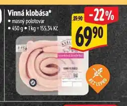 Albert Vinná klobása 450 g nabídka