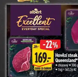 Albert Hovězí steak Queensland 300 g nabídka