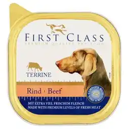 Tamda Foods First Class Kompletní krmivo pro psy - paštika s hovězím 300g nabídka